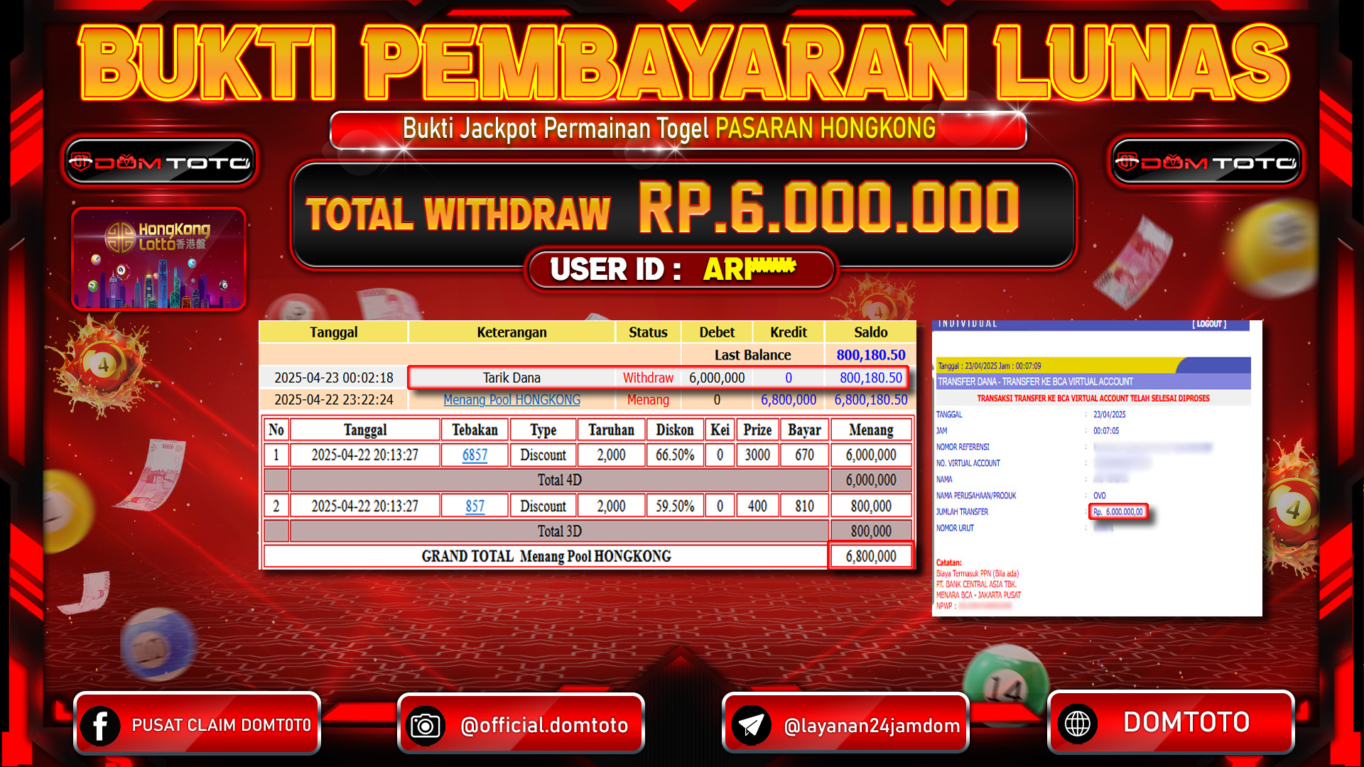 JACKPOT TOGEL HONGKONG 22 APRIL 2025